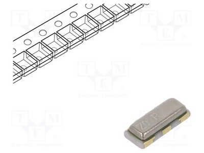 3,2x1,3x0,7mm 33pF Resonator: Keramik 12MHz SMD Tol: ±0,5%