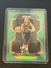 2022 Panini Prizm WNBA Green Prizm Rookie RC Julie Allemand #117
