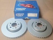 BRAKE DISCS X2 320mm FRONT FITS VOLVO S60 S80 V70 XC70 PAGID 54782