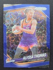 Alyssa Thomas 2025 Panini Prizm WNBA Blue Velocity Prizms #44 Phoenix Mercury