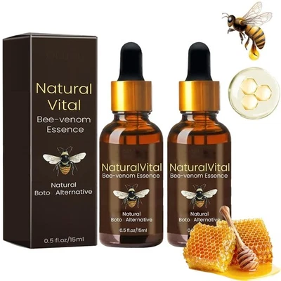 ARCHIDATE 2 Stück Bienengift Serum gegen Falten Gesicht - Bienengift Serum Pigmentflecken