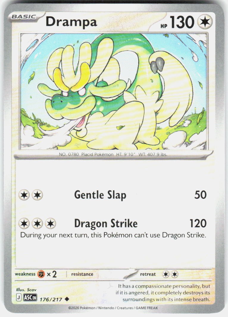 Drampa Uncommon ME: Ascended Heroes 176/217 NM
