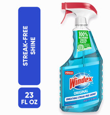 Windex Glass and Window Cleaner Spray Bottle, Original Blue, 23 fl oz 0.29 per fl oz