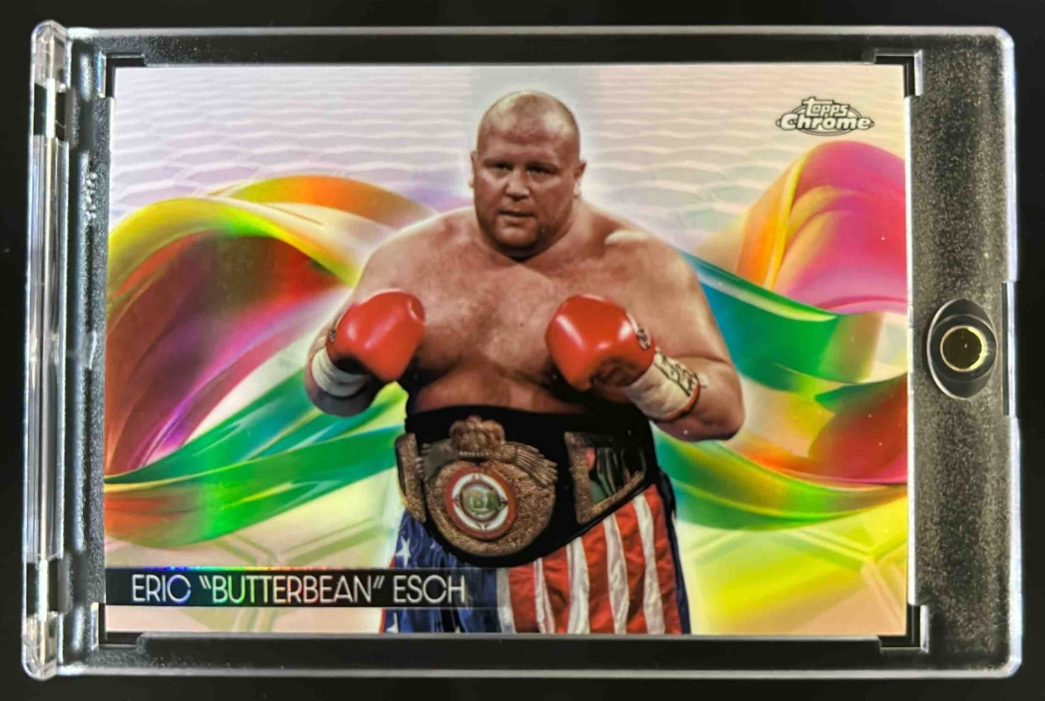 2024 Topps Chrome Eric Butterbean Esch Helix Case Hit SSP #HX-14