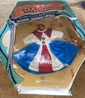 Vintage Dandee Skipper Fashion Doll Outfit Red, White & Blue Patriotic Dress 9”