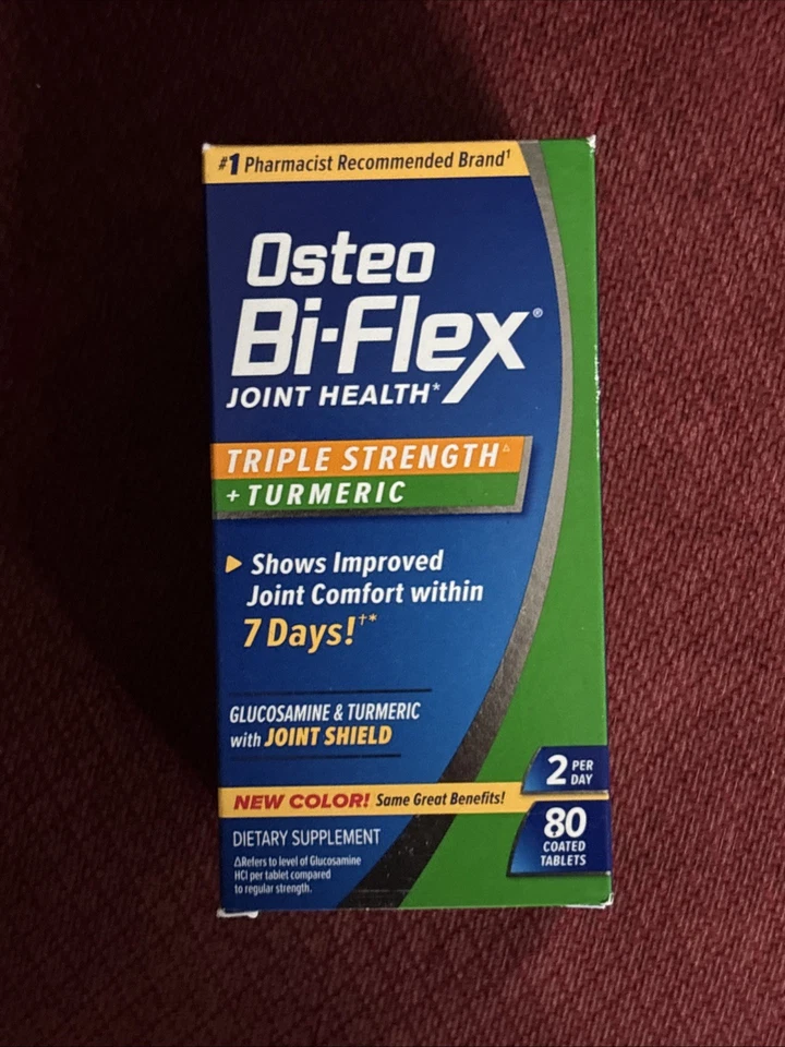 Osteo Bi-Flex Triple Fuerza Glucosamina con Cúrcuma Suplemento para la Salud de las Articulaciones Foto 3 de 3
