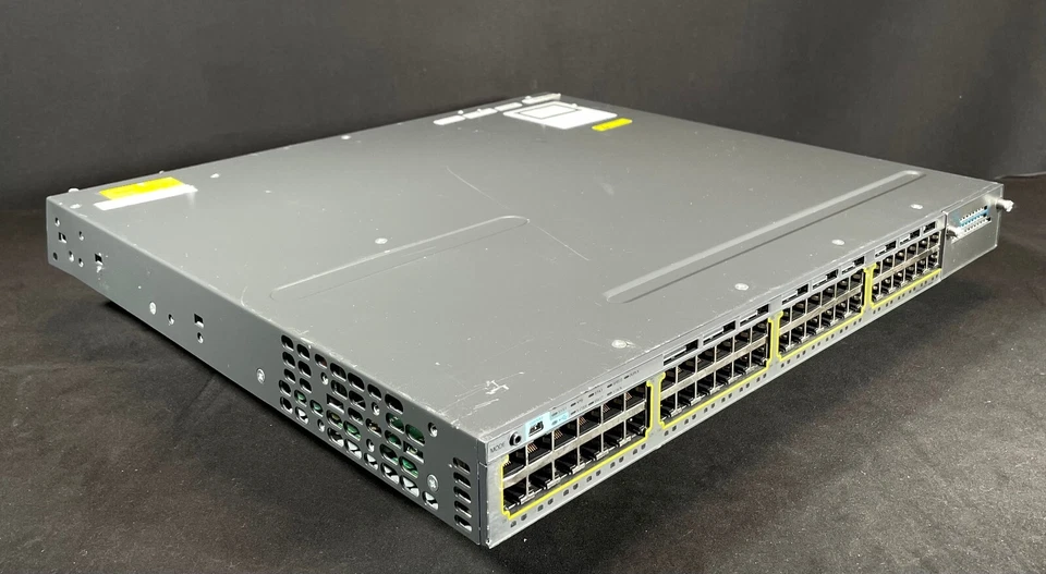 Cisco WS-C3750X-48T-S 48 Port 3750X Gigabit Switch - Same Day Shipping - Image 3 of 4