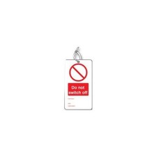 RT09586 TAG DO NOT SWITCH OFF RP 10 PACK 53420