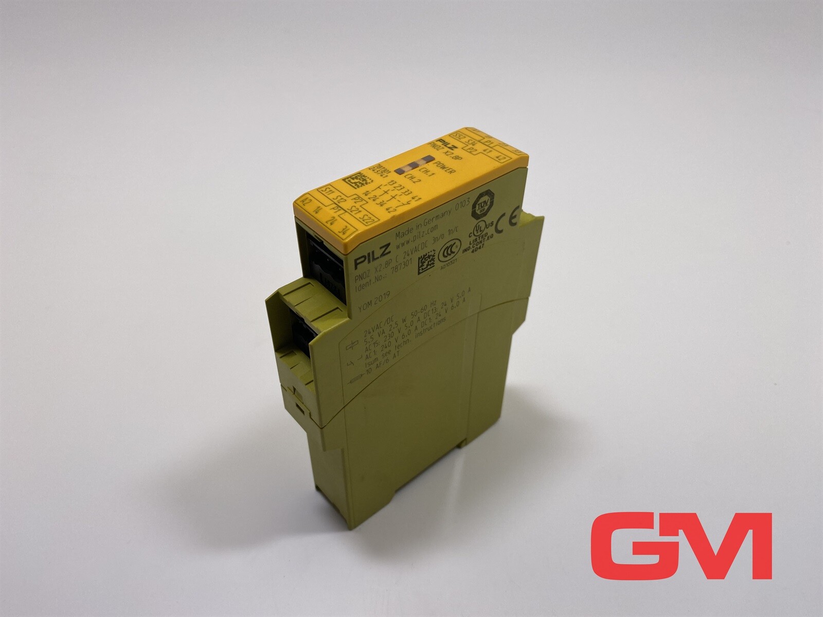 Mushroom Safety Relay PNOZ X2.8P C 24VACDC 787301 Damaged