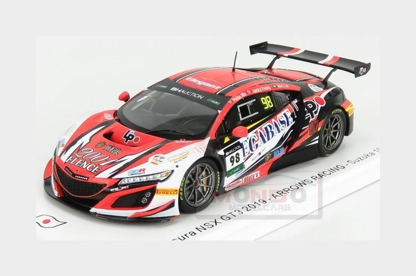 1:43 Spark Honda Acura Nsx Gt3 #98 10H Suzuka 2019 P.Ma L 1:43 Spark Honda Acura Nsx Gt3 #98 10H Suzuka 2019 P.Ma L