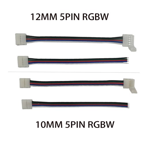 2pin 3pin 4pin 5pin 6pin LED Connector Solderless Adapter Fo RGB RGBW LED Strip - Picture 12 of 13