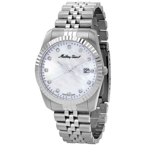 Mathey-Tissot Mathey II Quartz Crystal MOP Dial Men's Watch H710AI
