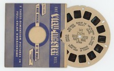 Zion National Park Utah 1940's HL Style View-Master Single Reel 141