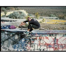 DUANE PETERS PUNK ROCK SKATE VISION ST WEAR SUEDE HI TOP 1987