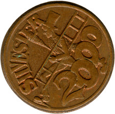 ☆ AUSTRIA 2000 • LUCKY TOKEN ☆ GLÜCKSBRINGER • NEUE TIROLER KRONE ☆ JETON ☆C4856