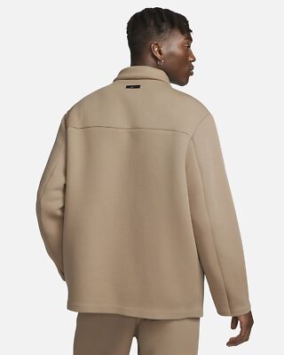 Nike Sportswear Tech Fleece Reimagined Men's Oversized Shacket | eBay