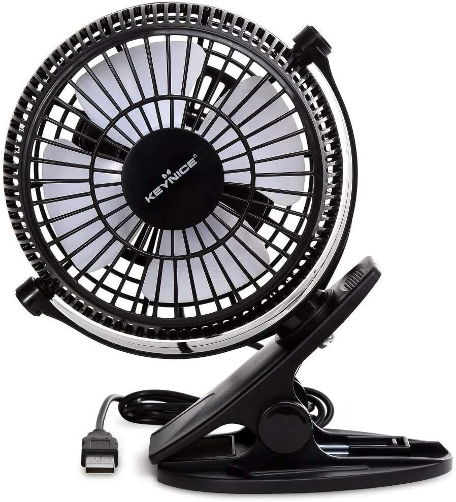 Small clip 2024 on desk fans