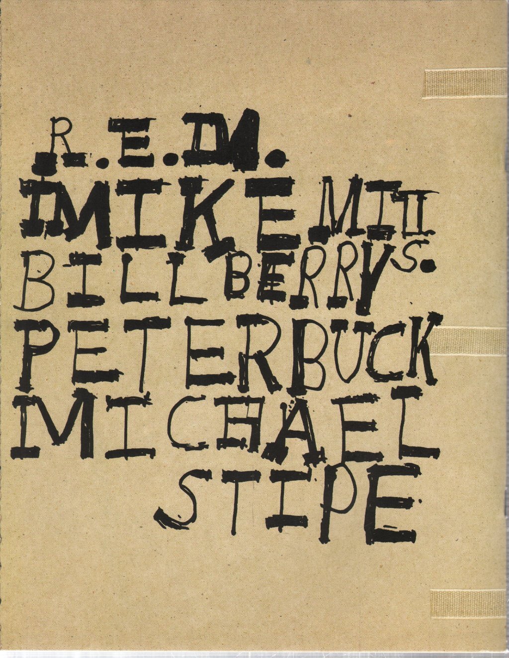 Rem Green World Tour 1989 tour programme World tour programme approx 12