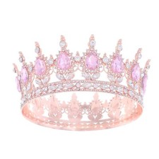 Queen Crown for Women Crystal Tiara for Girl Rhinestone Wedding Headband for Bri