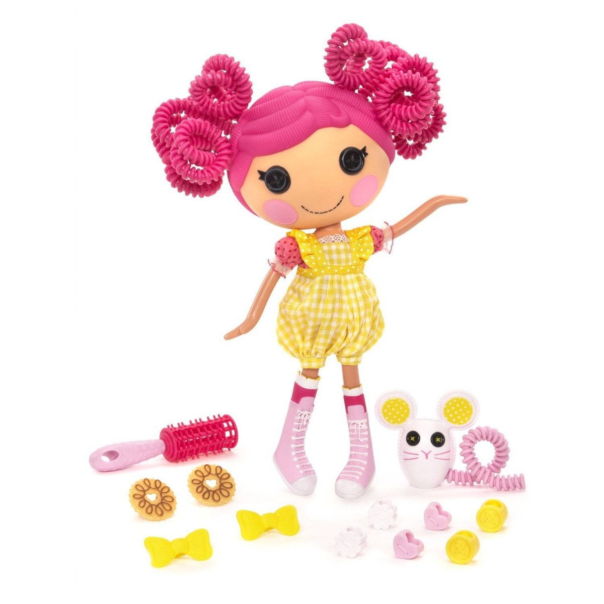 NEW Original Lalaloopsy Silly Hair Doll Crumbs Sugar Cookie Full Size 13