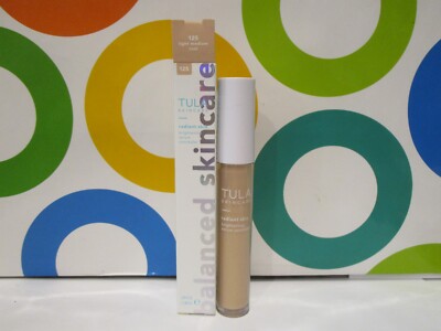 TULA ~ RADIANT SKIN BRIGHTENING SERUM CONCEALER ~ # 125 LIGHT MEDIUM COOL