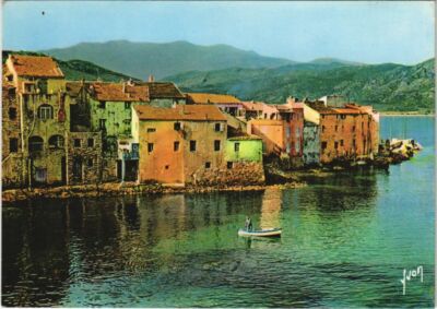 CPM AK Saint-Florent Village mit Wasserblume KORSIKA (1059414)