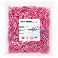 100PCS  Heat Shrink Waterproof Wire Connectors Red 22-16 AWG Butt Seal Terminals