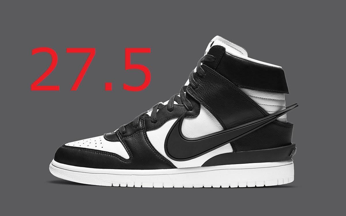 NIKE Men 9.5US Ambush Dunk High Black Domestic Tag | eBay