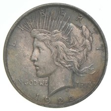 1922 Peace Silver Dollar Nice Color *8949