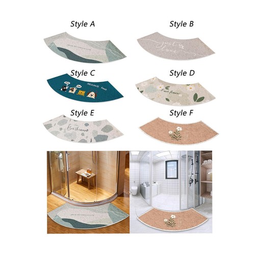 Tapis de Bain Antidérapant à Moins de 5 $! Tapis de Bain en Mousse CQCYD, Tapis de Salle de Bain Gaufré Absorbant l'Eau, Tapis de Douche Antidérapant pour Salle de Bain, Tapis