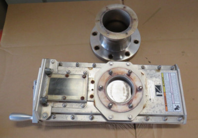 SALINA VORTEX GRHC04-F-S4 Manual GATE VALVE 4'' With ansi flange Stainless
