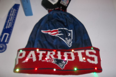 patriots light up hat
