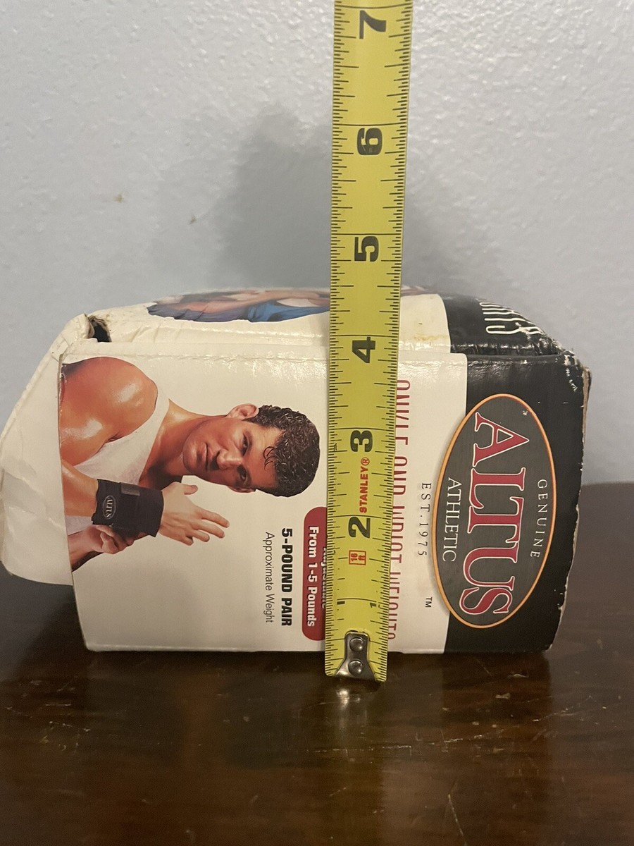 All Pro Weight Adjustable Ankle Weights, 5-lb Pair (up to 2Â½-lbs per