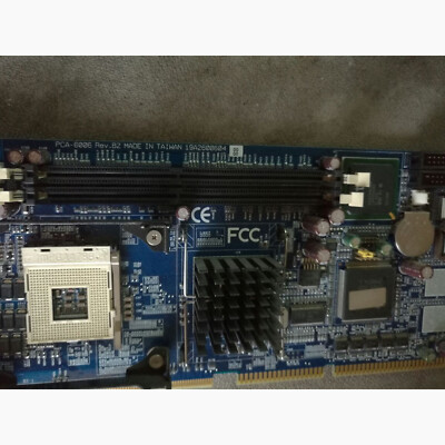 1pc used Advantech PCA-6006 REV.B2 Motherboard PCA-6006
