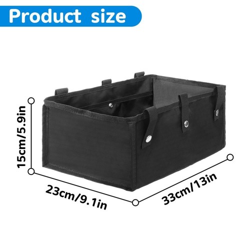 Large Capacity Walker Bottom Organizer Under Seat Rollator Pouch Outdoor - Picture 2 of 12