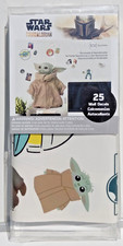 Star Wars Mandalorian the Child Baby Yoda Peel and Stick Wall Decal 25 Pcs