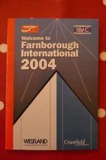 Farnborough International Airshow - Westland & Cranfield welcome booklet, 2004