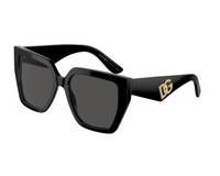Dolce & Gabbana Sonnenbrille Dg4438 501/87 55 Schwarz Grau Damen