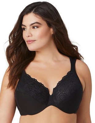 black lace bra plus size