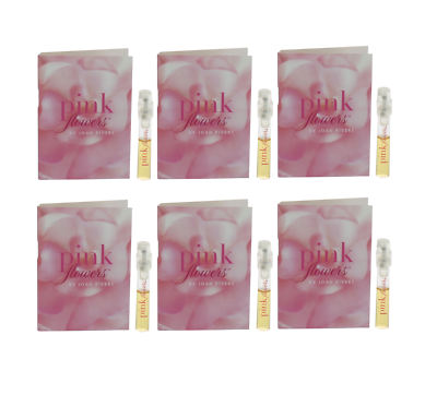 Pink Flowers by JoanRivers forWomen ComboPack: Vial EDPSpray 0.3oz(6x 0.05oz)NEW