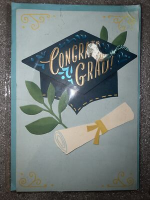 Hallmark 3D Beautiful Large  Graduation  Card