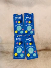 BURST Electric Toothbrush Replacement Heads Lot of 4 - Blue