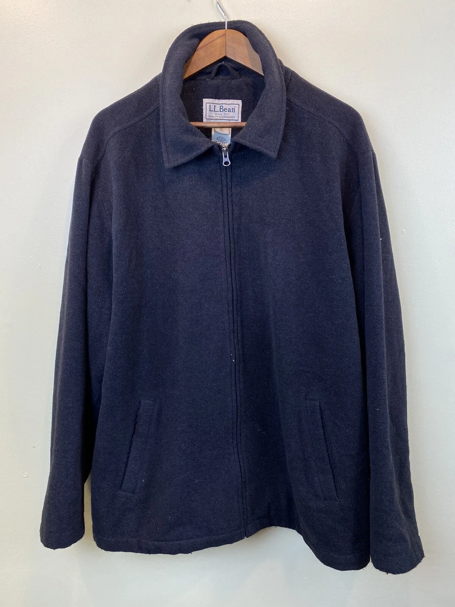 Ll bean men's wool clearance coat