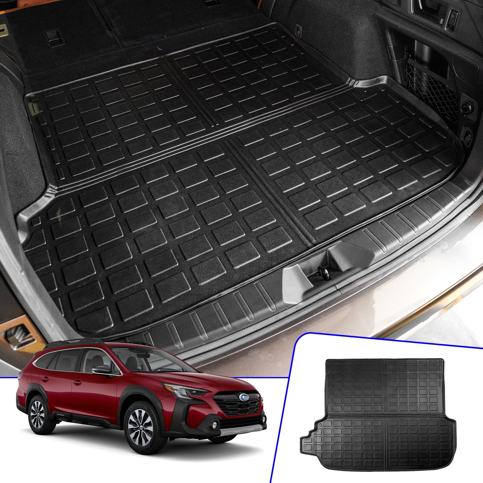 Fit 20202024 Subaru Outback Trunk Mat TPE Cargo Liner 2023 Subaru
