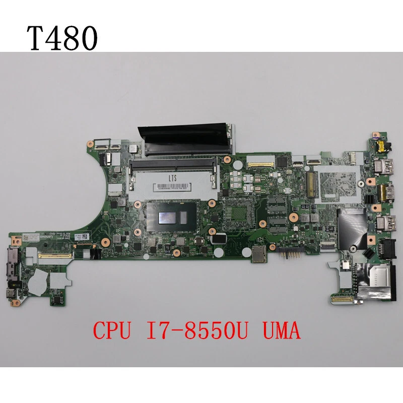NM-B501 For Lenovo ThinkPad T480 Motherboard CPU I7-8550 UMA FRU 