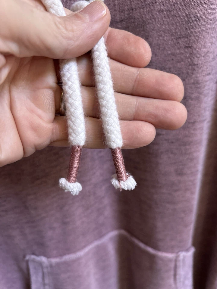 SPLENDID Sudadera con Capucha Mujer Sin Mangas Rosa/Negro Talla S Pequeña Foto 4 de 4