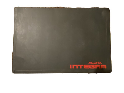 Acura 1996Integra owner's manual OEM 1 set of 2 Booklets/ paper Acura & 1 Pouch