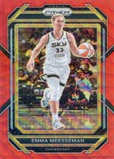 2023 Panini Prizm WNBA EMMA MEESSEMAN #41 RED RUBY WAVE PRIZM SKY