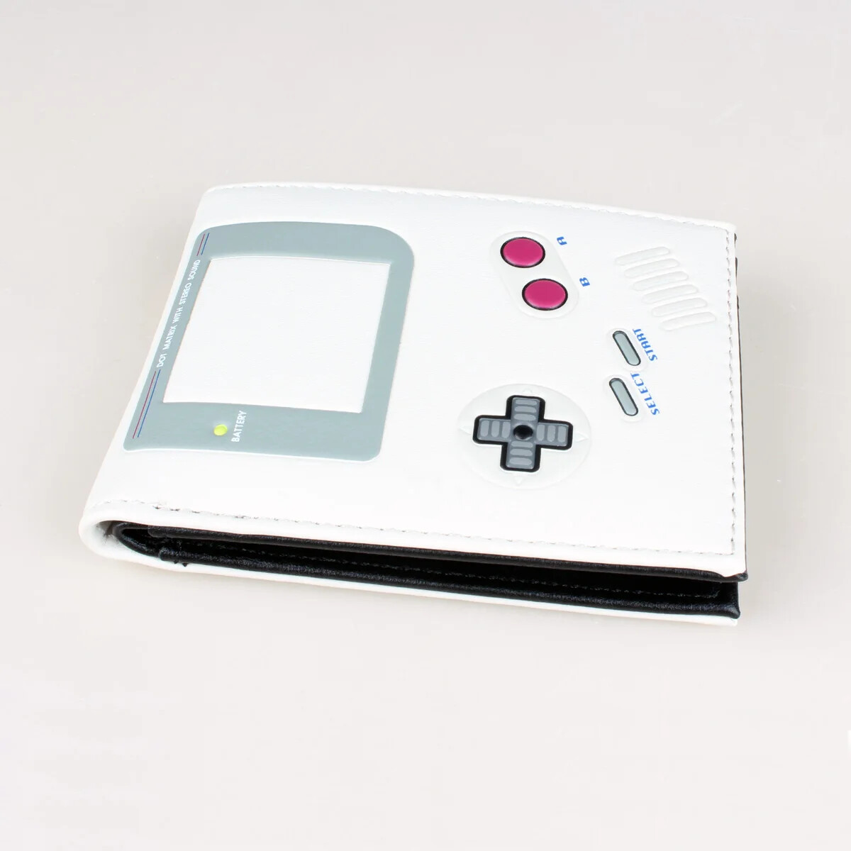 Portafoglio Bi-Fold A Tema Game Boy - Porta Carte E ID, Stile Retro, Portamonete, Regalo Per Gamer E Collezionisti, Blu
