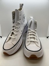 NEW Unisex Converse Run Star Hike Hi White/Black/Gum Leather Shoes A04293C Sz 5